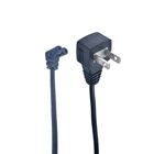 C7 90 градусов угол переменного тока Шнур питания для Samsung Philips Sony LED TV US 2PIN NEMA 1-15P IEC C7 Кабель-адаптер питания VDE шнур