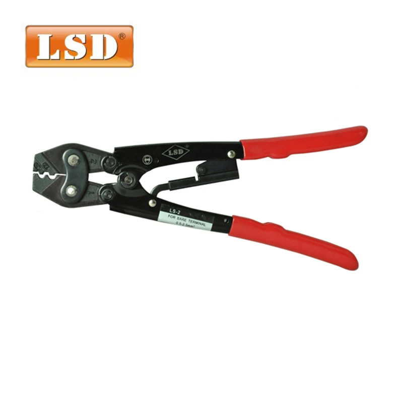 LS 2 инструмент для обжима клемм без изоляции Обжимные Щипцы 0 5 мм2 20 13AWG экономящие