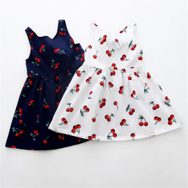 Платье для новорожденных девочек летнее однотонное платье до колен с цветами