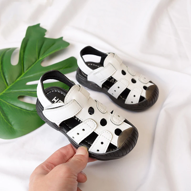 Новинка лета 2021 детские сандалии на мягкой подошве пляжная обувь без обуви| |