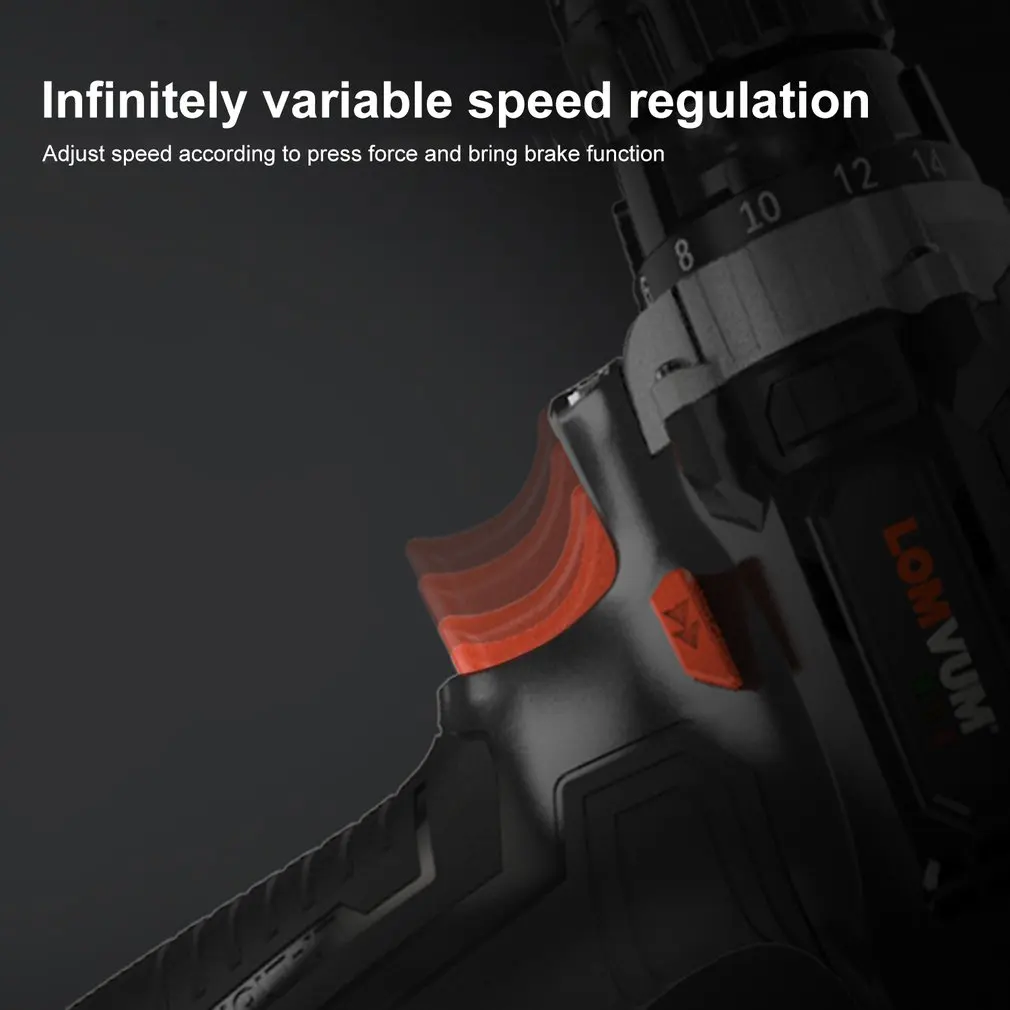 

12V Electric Screwdriver Cordless Drill kit Wireless Power Driver DC Lithium Battery 2-Speed Electric Drill with Accessories