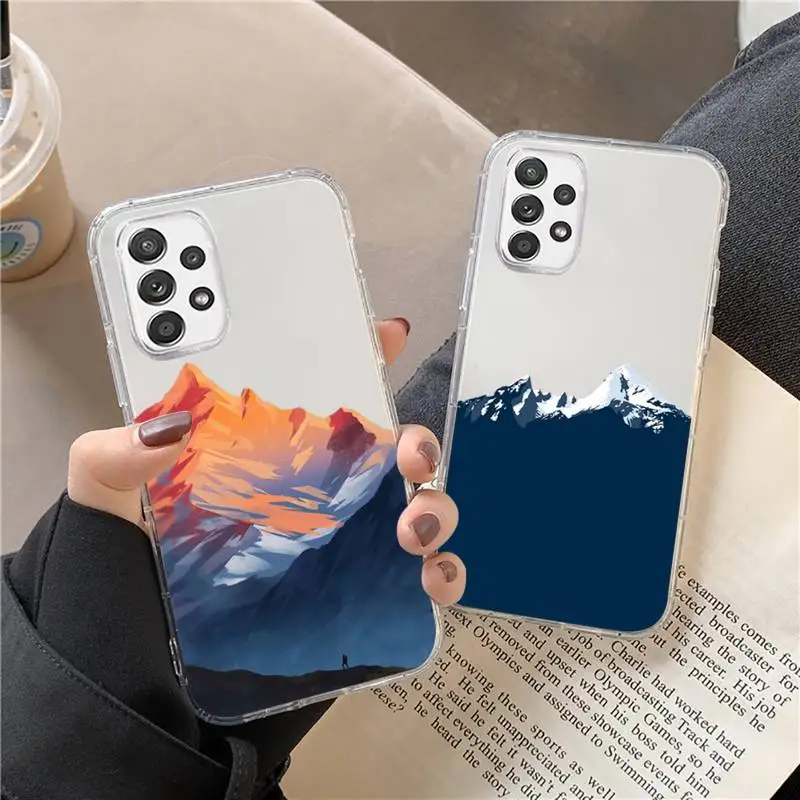 

Oil painting landscape Phone Case Transparent For Huawei P20 P30 P40 honor mate 8X 9X 10i Pro Lite