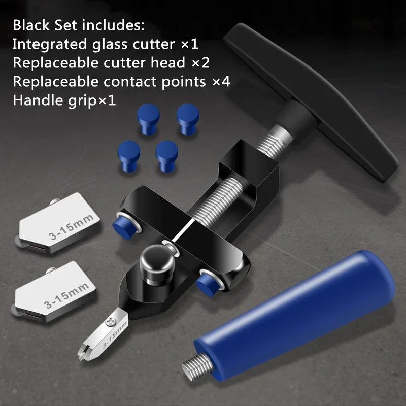 

New Manual Tile Mirrors Cutter Multi-Functional Glass Cutter Set Ceramic Tile Opener Easy Glass Tile Cutter NE
