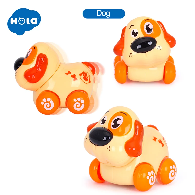 HOLA 376 1 шт. детские развивающие игрушки экшн Brinquedos фрикционные детские игрушки в виде животных подарки - Цвет: Цвет: желтый