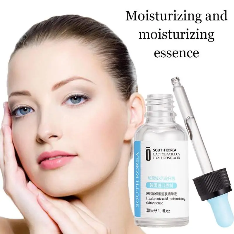 

30ML Hyaluronic Acid Serum Moisturizing Whitening Anti-aging Moisturizer Serum Essence Makeup Primer Face Skin Liquid Wrink D3V9