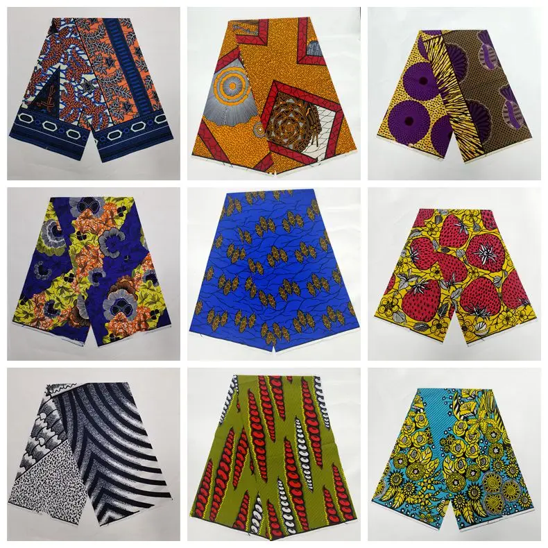 Оптовая продажа! Новинка 2023 очень популярная африканская одежда восковая ткань
