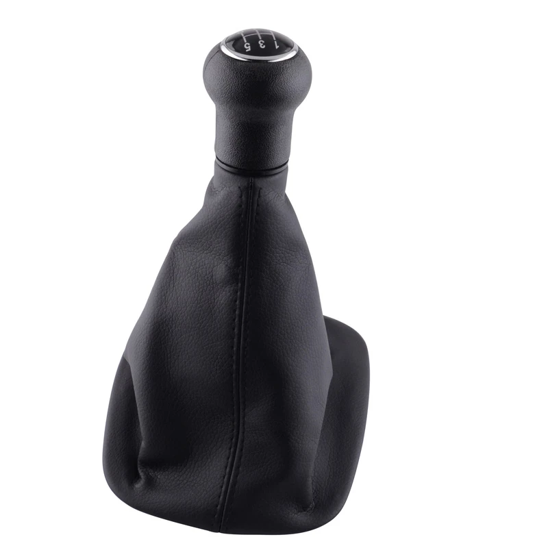 SPEEDWOW Car Gear Shift Knob Gaitor Leather Boot Black Universal Gaiter Cover For PASSAT B5 Volkswagen | Автомобили и мотоциклы