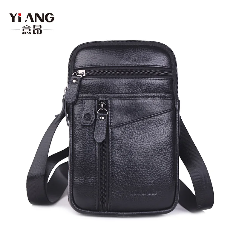 Сумка на плечо мужская из натуральной кожи Повседневная Деловая сумочка