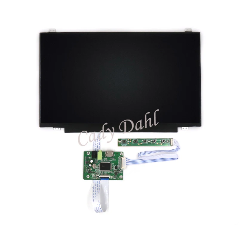 LCD Kit 14 дюймов ips FHD 1920x1080 1080P EDP lcd Экран дисплея матрица для контроля уровня сахара в крови с HDMI ЖК-дисплей плата контроллера DIY для Raspberry PI/ПК/PS3 - Цвет: LCD Kit