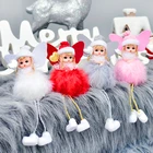 Подарок на Новый год 2021, милый Рождественская Кукла-ангел, украшение для рождественской елки, Рождественское украшение для дома, Рождественский Декор 2020