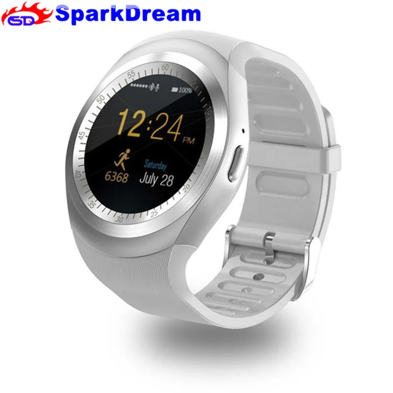 Y1 SmartWatch телефон 1 2 &quotсенсорный экран Bluetooth MP3 SIM карта TF дети мультфильм Мода Спорт