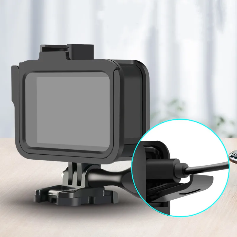 

CNC Aluminium Protective Housing Case Cover Frame for GoPro Hero 8 Go Pro Sport Action Camera Accessories