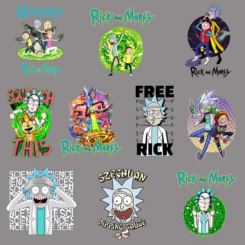 

Funny cartoon children's T-shirt sweater DIY decorative personalized stickers can be customized iron heat transfer