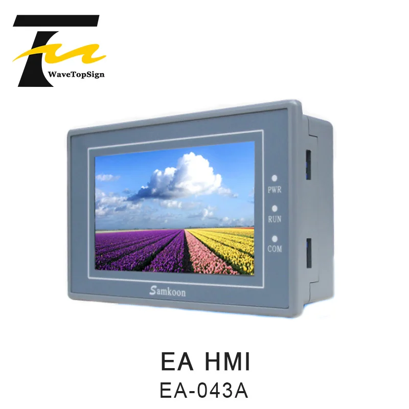 Сенсорный экран Samkoon EA 043A HMI Новый 4 3 дюймовый 480*272 интерфейс человека|Контроллер с