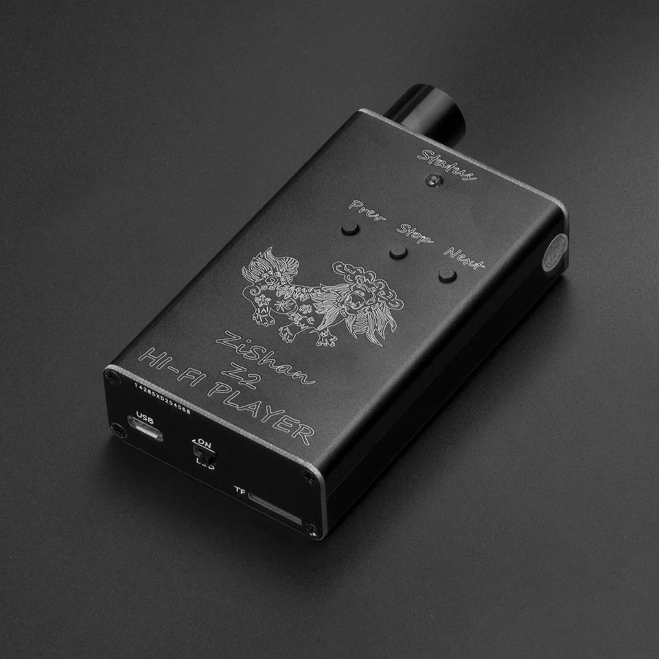 Wooeasy DIY MP3 Zishan Z2 плеер без потерь Музыкальный HiFi музыкальный Поддержка усилителя