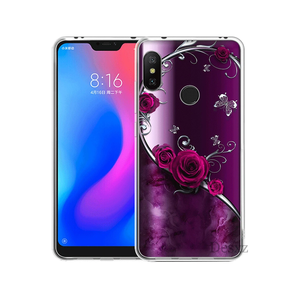 Мобильный чехол для телефона Xiaomi Redmi Note 6 7 Pro 5A 4 4X3 5 твердый переплет цветок с