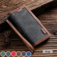 luxury vintage leather case on for xiaomi poco m3 pro 5g cases for xiomi poco x3 pro nfc x2 c3 card magnetic wallet flip cover