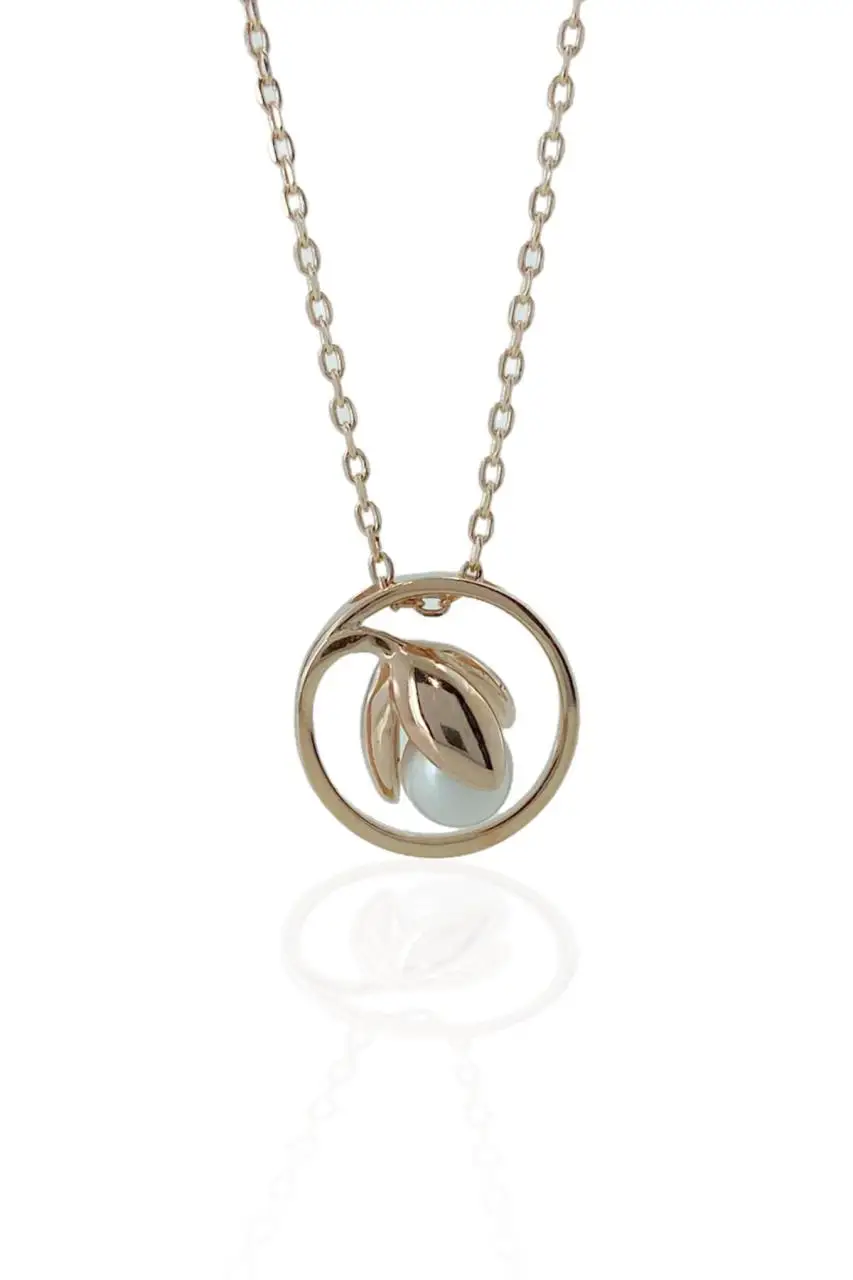 

Top Quality Flower Model Pearl 925 Silver Necklace