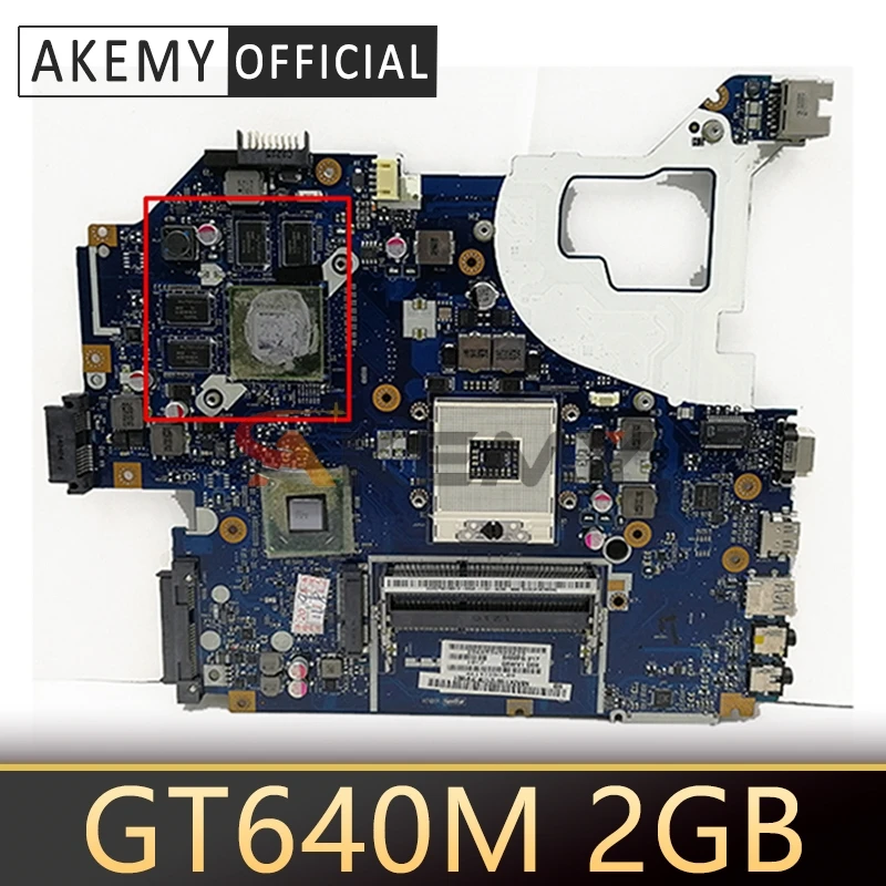 

Для Acer aspire V3-571 V3-571G E1-571G Материнская плата ноутбука HM77 DDR3 NBRZP11001 Q5WVH LA-7912P GT640M cpu2gb тест ОК материнская плата