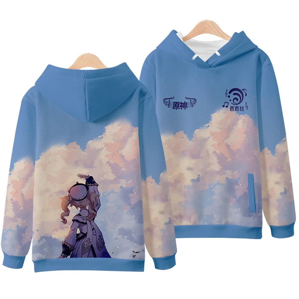 

Новинка, толстовка Genshin Impact Hu Tao 3D, свитшот для мужчин и женщин, Модный пуловер в стиле хип-хоп для детей, классическая одежда Y2K, весна-осень