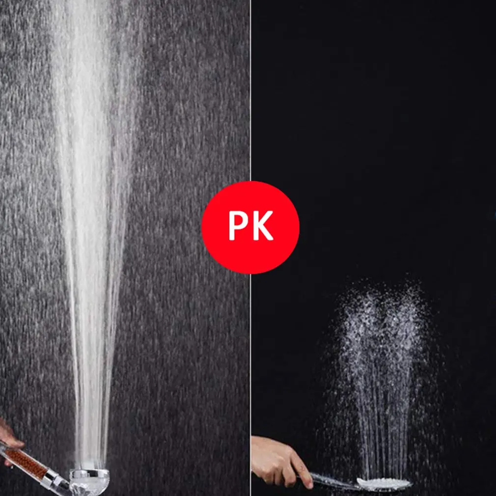 Water Therapy SPA Shower Head High Pressure Anion Filter Bath Saving Activated Ion Negative Ball Nozzle | Обустройство дома