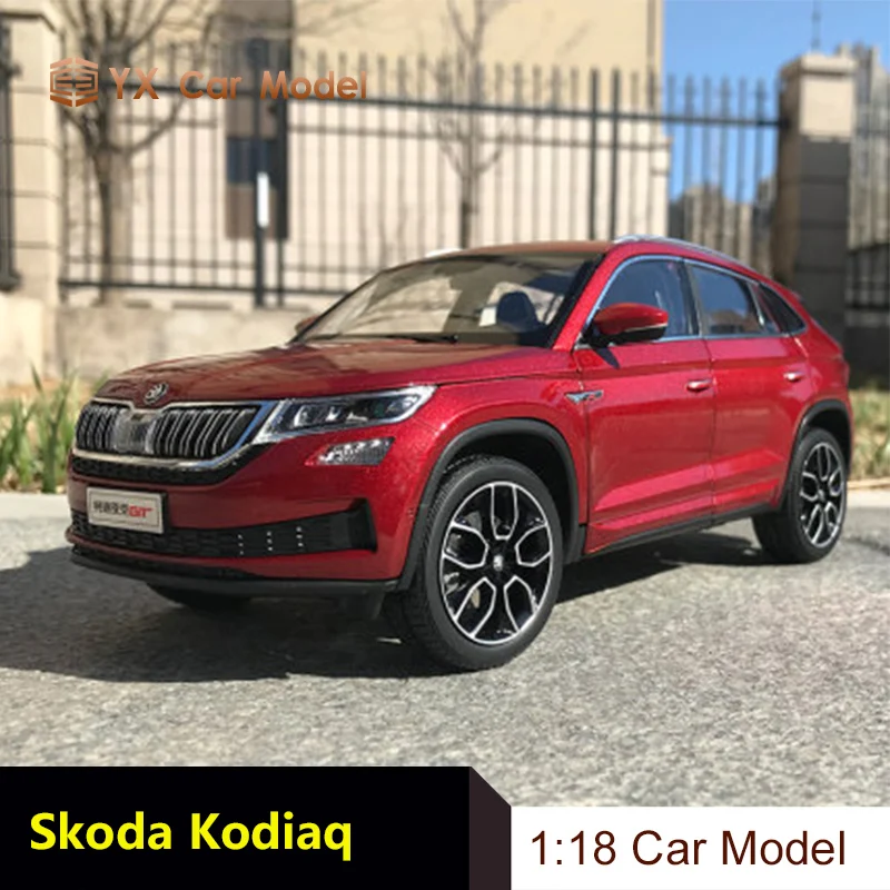 Оригинальная модель автомобиля в масштабе 1:18 Shanghai Skoda sаик Kodiak GT Coupe SUV|Наземный