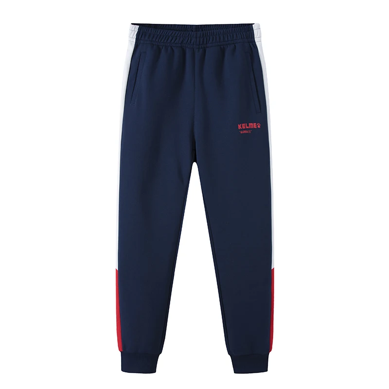 Мужские спортивные штаны KELME Японская уличная одежда мужские брюки с полосками