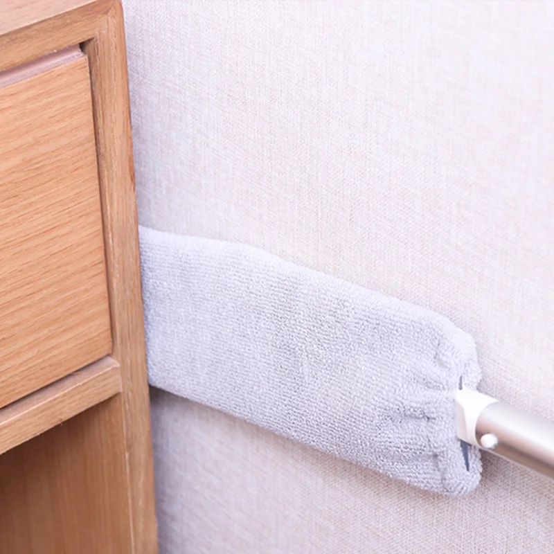 

Bedside Dust Brush Long Handle Mop Reusable Microfibre Duster Sweeping Brush NEWEST Household Cleaning Tools Accessories