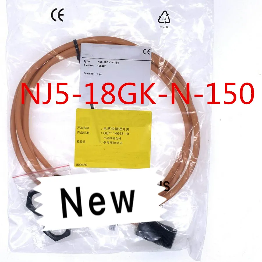 Индуктивный датчик приближения NJ5-18GK-N-150 P + F, новый высококачественный