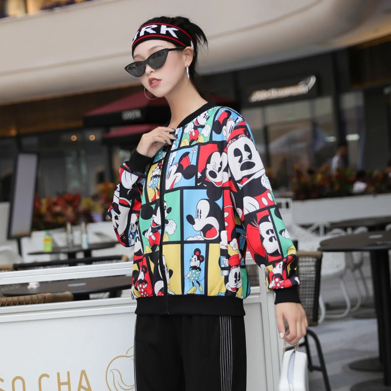 Униформа бейсбольная клетчатая с воротником-стойкой и карманами | Женская одежда