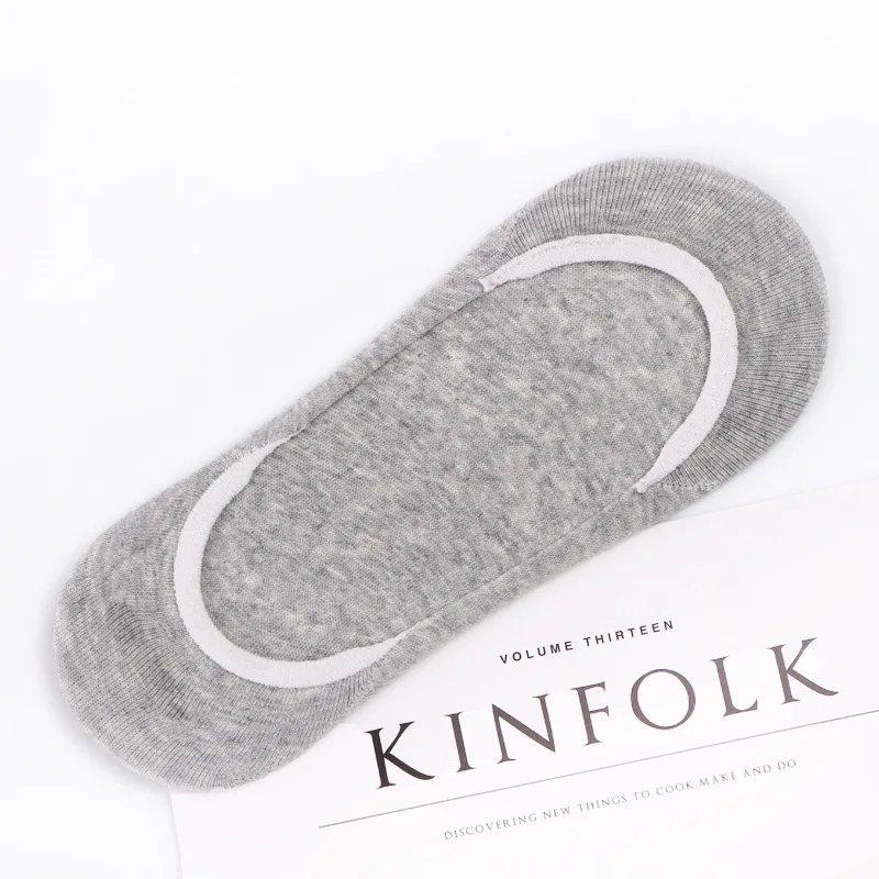 2019 модные силиконовые женские носки карамельных цветов невидимые в стиле