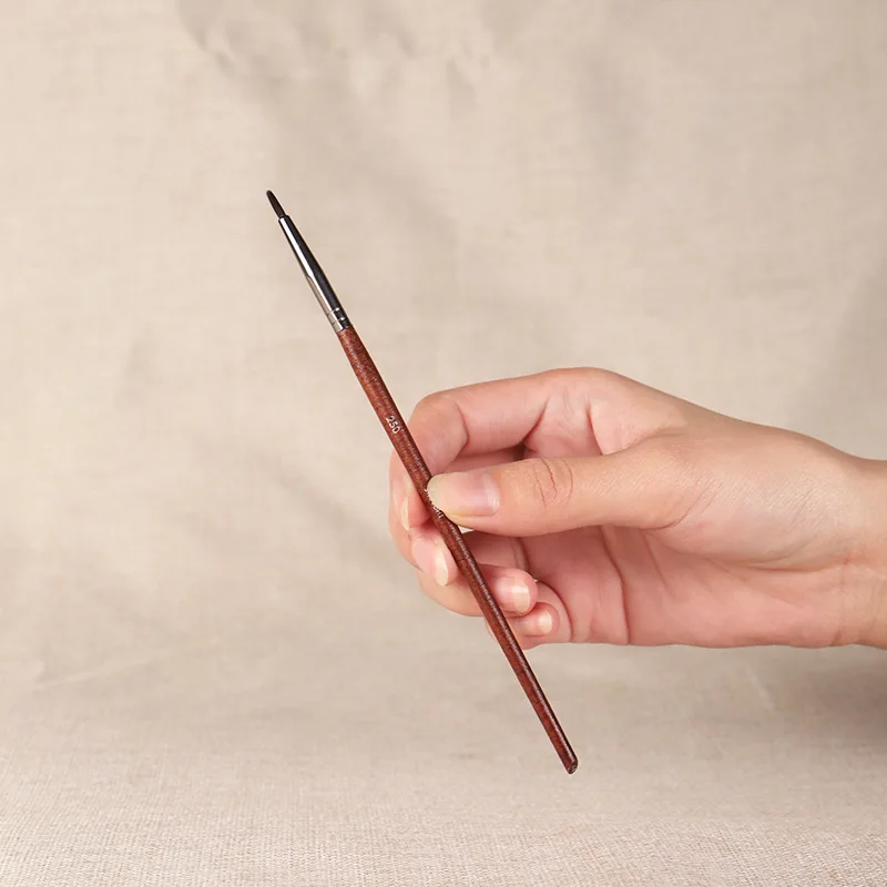 

Экстра тонкая подводка для глаз кисти для макияжа-250-тонкий ресниц вкладыш Красота макияж аппликатор для щетки инструмент