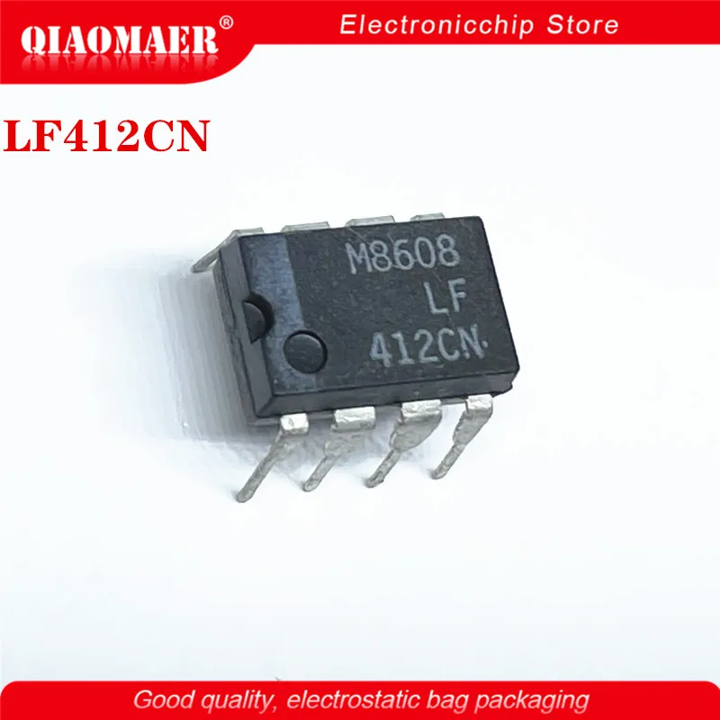 10 шт./лот LF412CN LF412 412CN DIP8 интегральная схема | Электронные компоненты и
