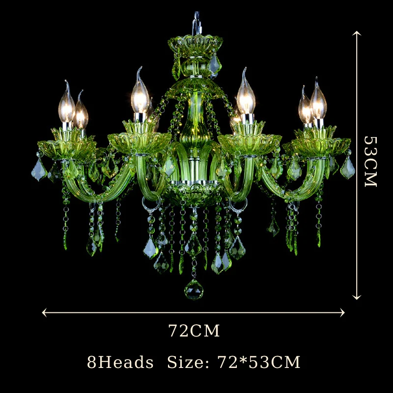 

Хрустальная люстра Ynhaw красного цвета 220В