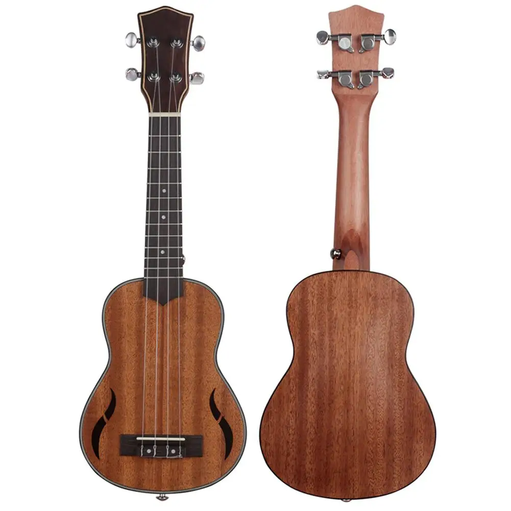 Тенор укулеле 26 дюймов ореховое дерево 18 Лада Акустическая гитара Ukelele красное дерево гриф шеи Гавайи 4 струнные гитары инструмент
