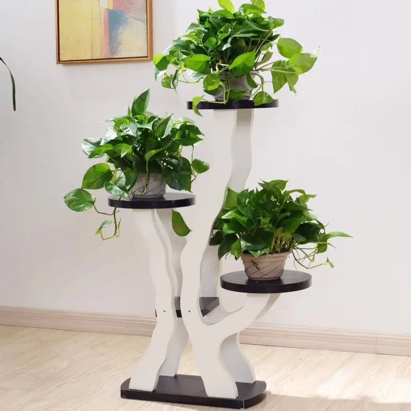 

Decorativa Madera Scaffale Porta Piante For Indoor Terraza Balcony Shelf Plant Rack Dekoration Stojak Na Kwiaty Flower Stand