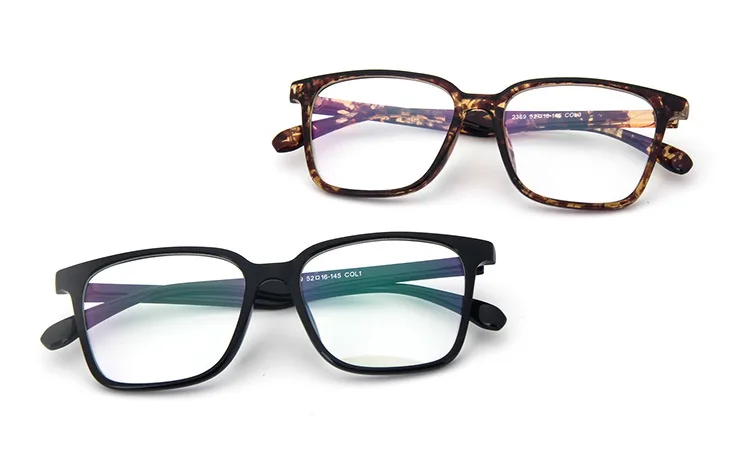 Модная оправа для очков женщин и мужчин черная винтажные Квадратные прозрачные