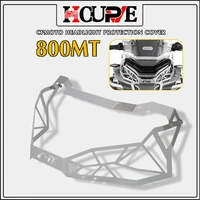 for cfmoto 800mt 800 mt 2021 2022 motorcycle accessories aluminium headlight protector grille guard cover motor parts