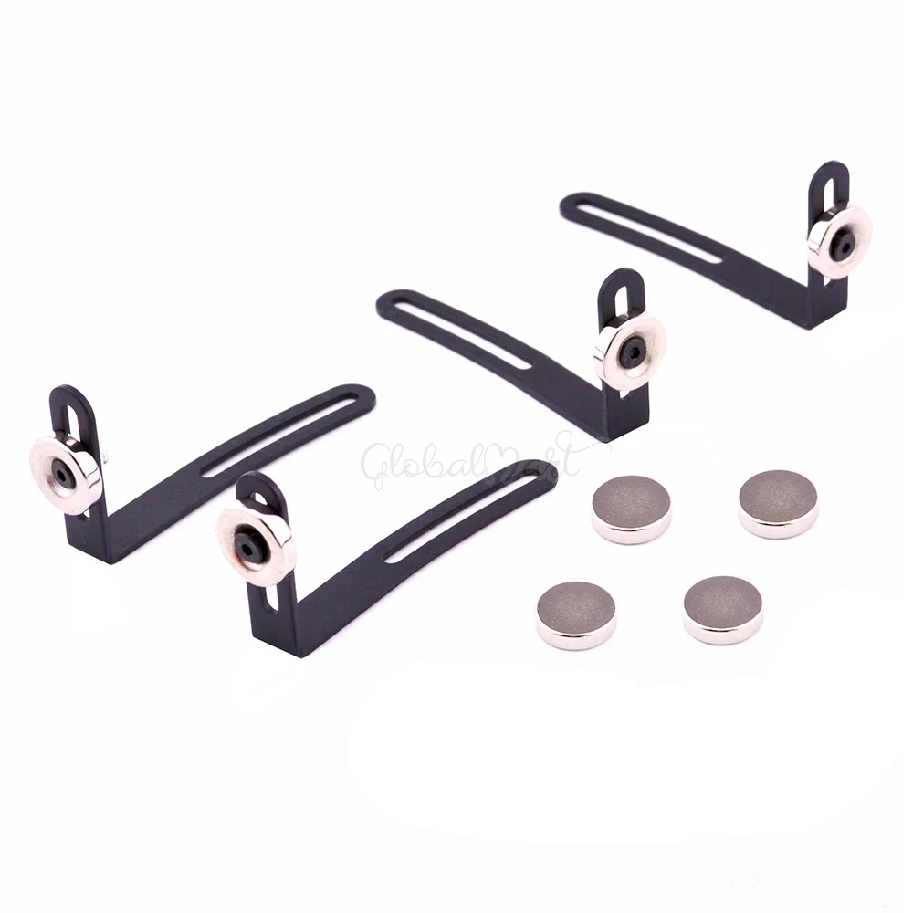 L образный кронштейн для кузова радиоуправляемого автомобиля 4 шт. металлический