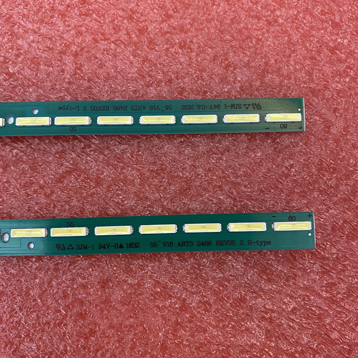 2 шт./компл. светодиодный Подсветка полосы для LG 55UH651V 55UH650V 55UH7650 55UH671V 6922L 0189A 0199A LC550EGG