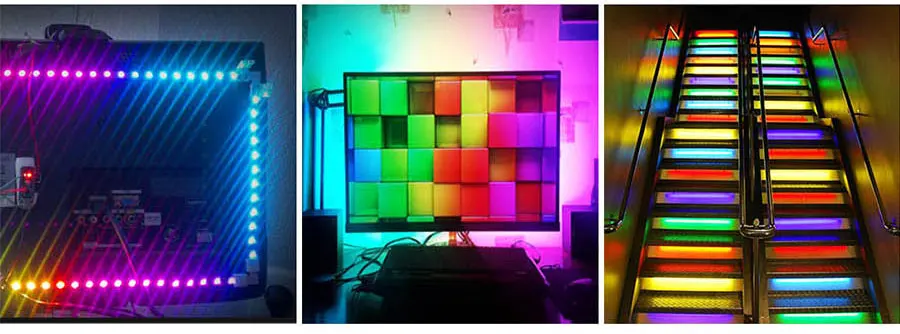 12V SMD 2835 Светодиодные ленты светильник Водонепроницаемый светодиодный потолочный светильник для дома украшения с 3/24 ключей/ИК контроллер Wi-Fi