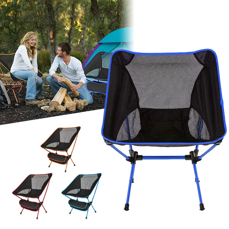 

Camping Fishing Barbecue Chair Portable Ultra Light Folding Chair Outdoor Travel Camping Hiking Picnic Beach Chair Tool ìº í•‘ì˜ìž