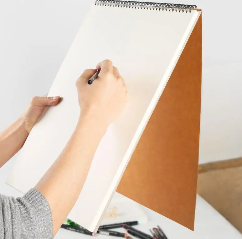 30 листов профессиональные простые альбом для набросков толстая переплетка листы