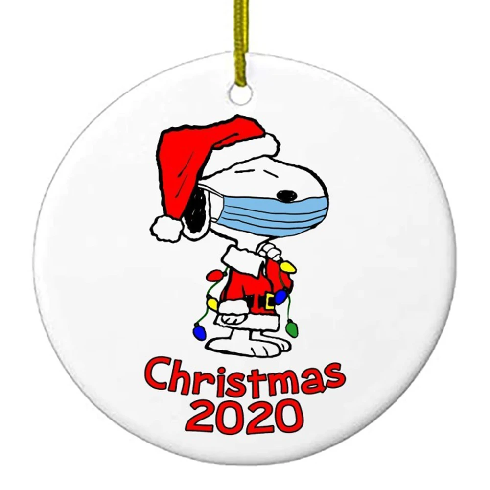 

Party Home Decoration Supplies Gift Round Reindeer Mask Christmas Tree Pendants Hanging Ornament Craft Home Supplies