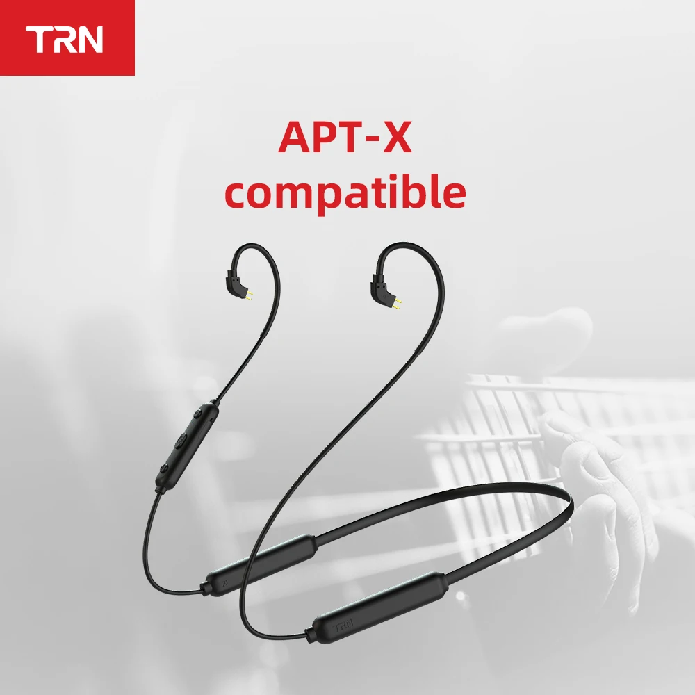 TRN BT3S Upgrate беспроводной Bluetooth 4 2 APT X 0 75/0 78/MMCX кабель HIFI наушники 2PIN/MMCX использование
