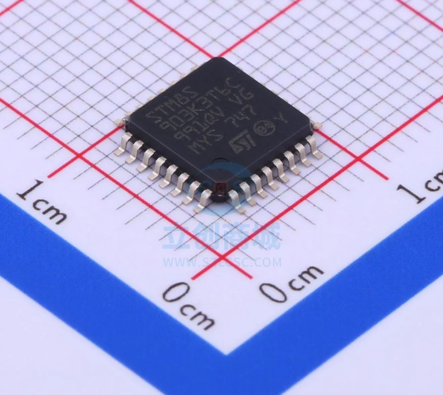 

Single chip microcomputer STM8S903K3T6C LQFP-32 STM8 16MHZ chip 8-bit microcontroller IC chip