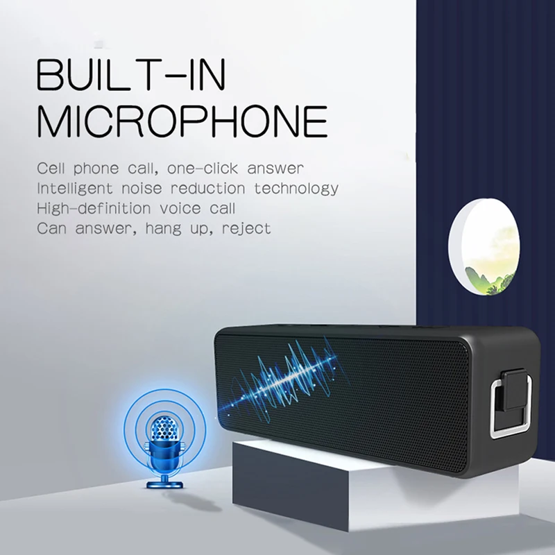 Портативная Беспроводная колонка Bluetooth 5 0 лучший бас дальность 24 часа
