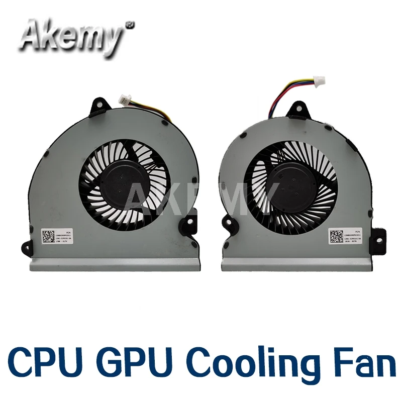 Akemy новый вентилятор охлаждения для For Asus ROG Strix S7VI GL702 GL702VI ноутбук процессор GPU