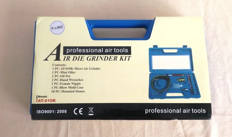 Набор высокоскоростных пневматических микро-шлифовальных машин пневматические