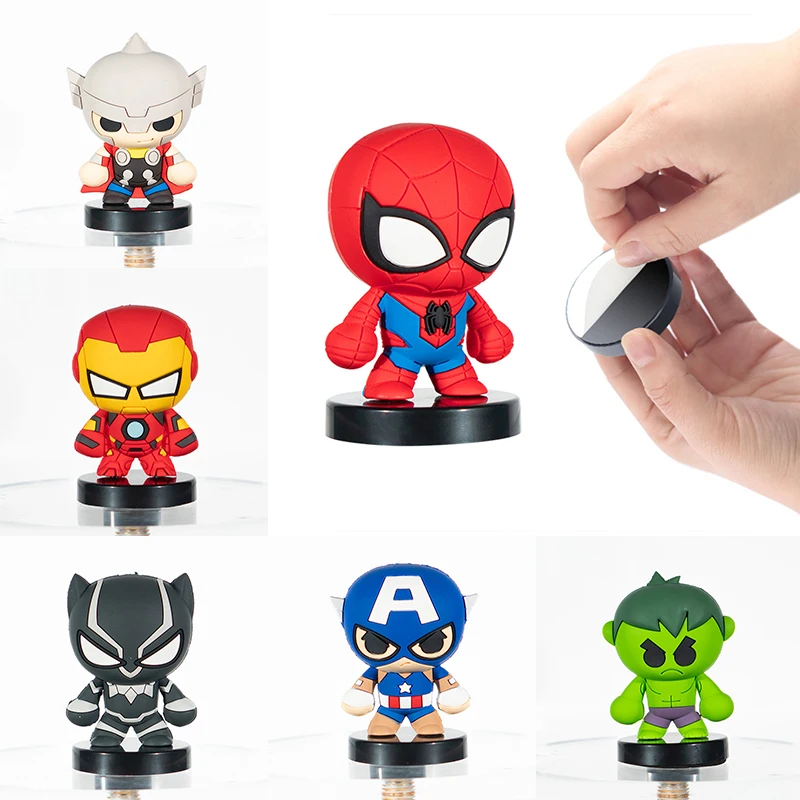 

Disney Marvel Heroes Avengers Endgame Captain America Thor Spider Man Iron Man Black Panther Action Figure Toys Doll for Kid Boy